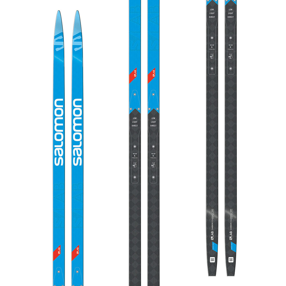 L408865 Лыжи беговые SALOMON S-LAB CARBON CLASSIC SOFT
