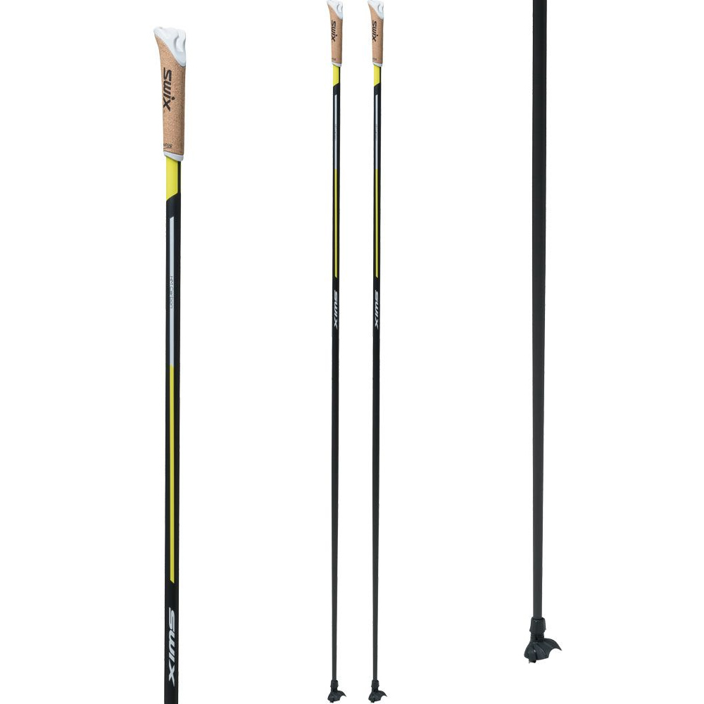 RCQ20-01 Лыжные палки SWIX QUANTUM TWO, рукоятка Quantum TCS разобр. р.180