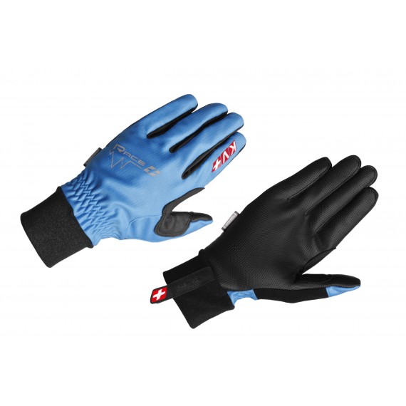 24G08.2 Перчатки KV+ RACE royal/black