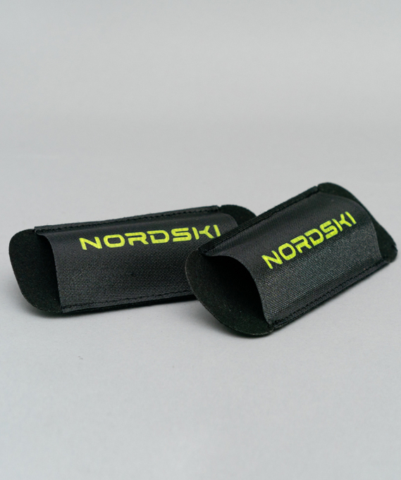 NSV464858 Манжеты NordSki связки для лыж black/yellow
