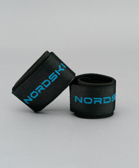 NSV465700 Манжеты NordSki липучки для лыж black/blue