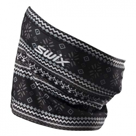 46801-10072 Универсальный платок SWIX Myrene черн.принт