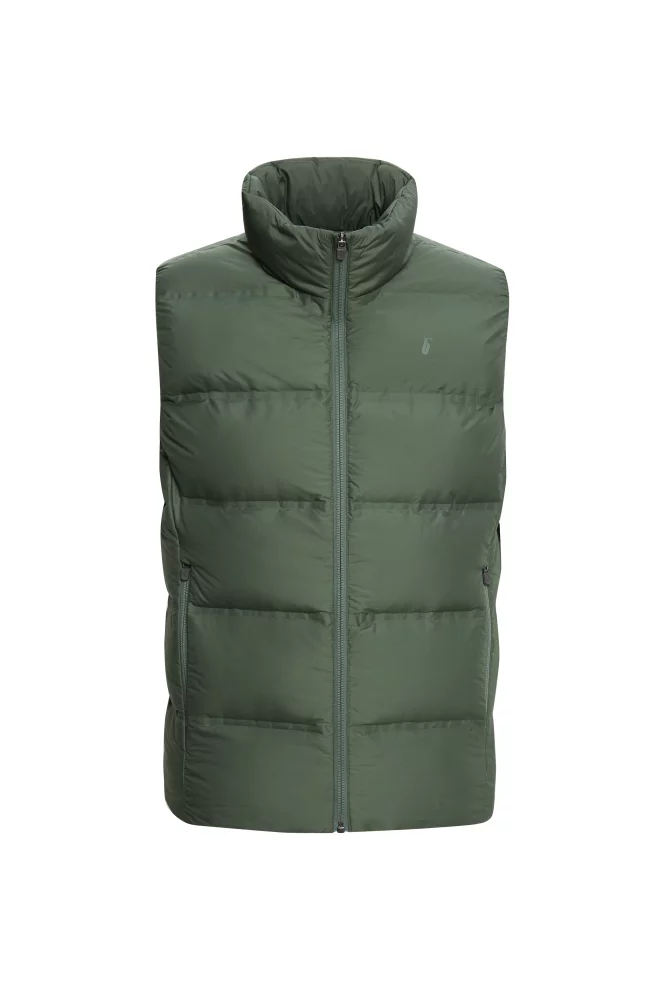 AVT301M225-0300 Жилет пуховый муж. BIVIUM Motus green