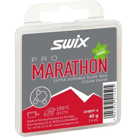 DHBFF-4 Парафин SWIX MARATHON Black р.40 гр.