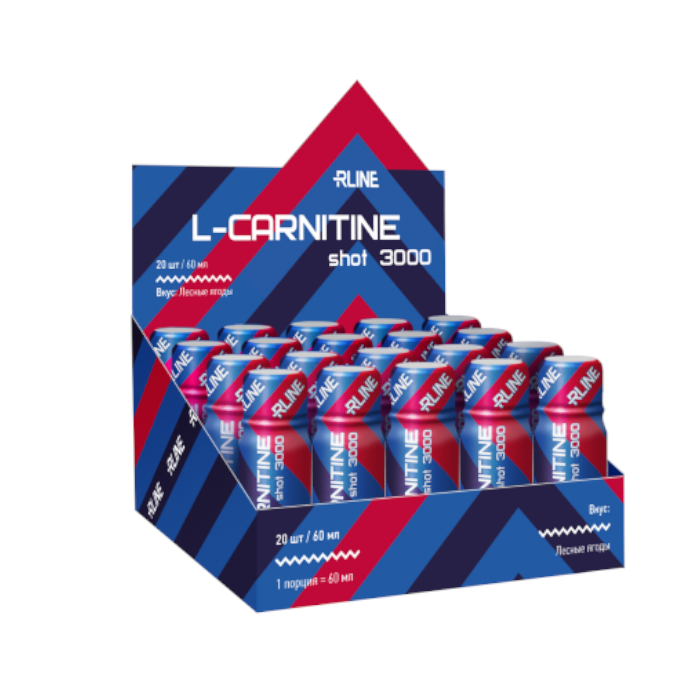000219 Спорт. питание RLINE L-Carnitine 3000 Лесные ягоды р.60 ml