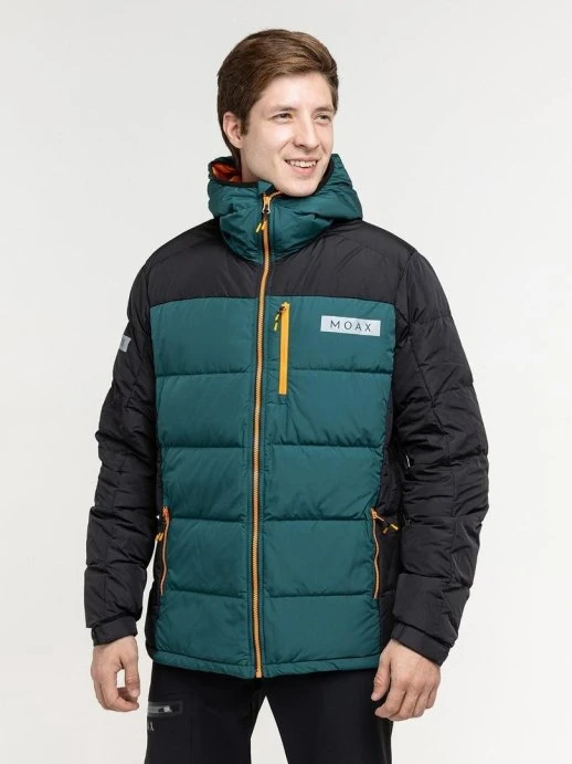 MX314231-20606 Пух.куртка муж.MOAX Club Team изумруд.