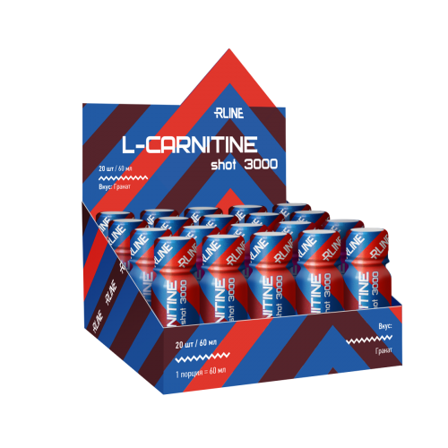 000218 Спорт. питание RLINE L-Carnitine 3000 Гранат р.60 ml