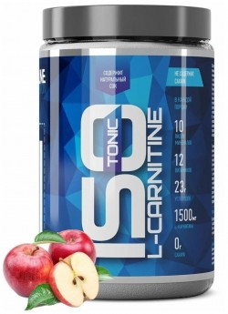 003389 Спорт. питание RLINE ISOtonic L-Carnitin коктейль Яблоко р.450 гр