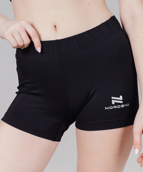 NSW164100 Шорты обтягивающие NORDSKI Pro black W