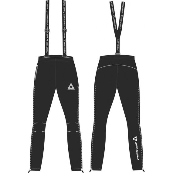 GR8288-100 Брюки муж. FISCHER Softshell Light black