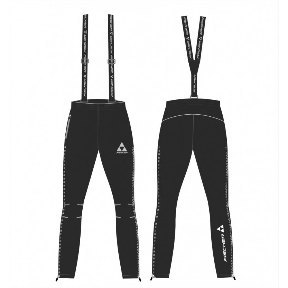 GR8289-100 Брюки жен. FISCHER Softshell Light черн.