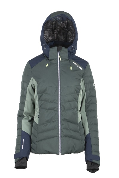 813322L Куртка жен. GTS SKIJACKET APRICA 10K оливк.