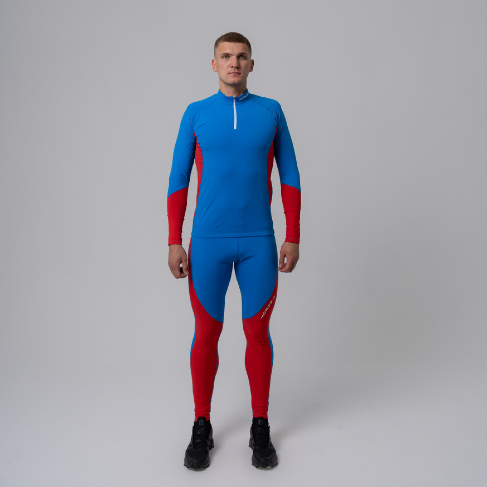 NSJ434879 Комбинезон дет. NordSki Active blue/red