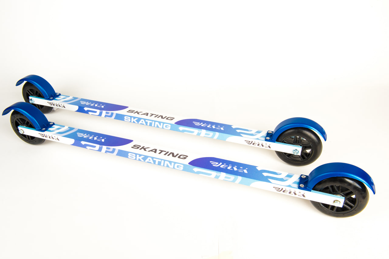 SK715R Лыжероллеры ЭЛЬВА коньковые 715R 100*24 каучук пласт.диск