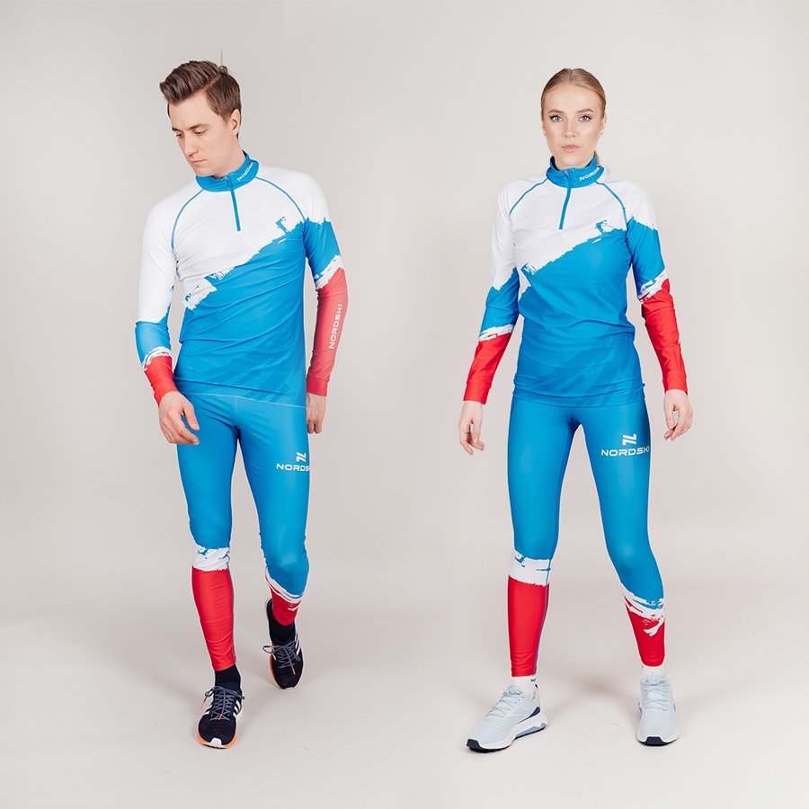 NSV433192 Комбинезон NordSki Premium Rus Blue