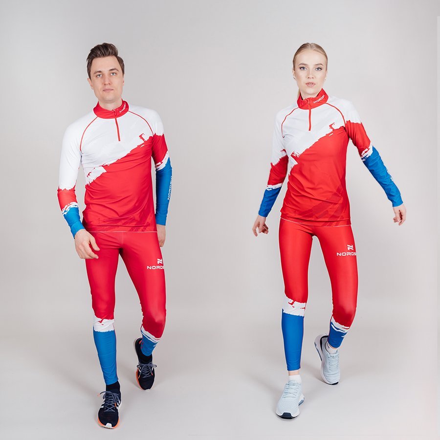 NSV433325 Комбинезон NordSki Premium Red Rus