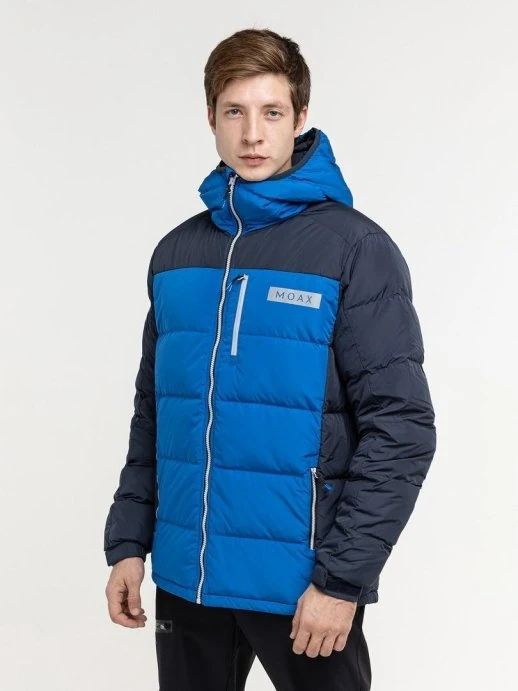 MX314231-72105 Пух.куртка муж.MOAX Club Team син.
