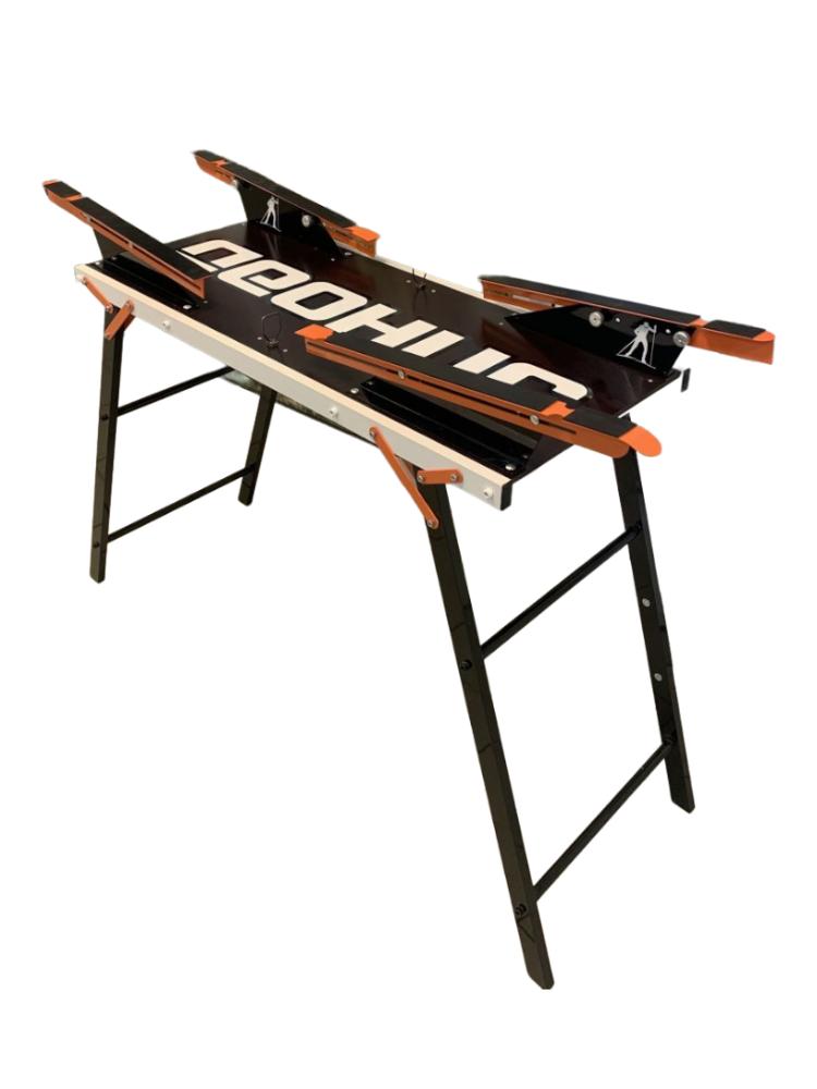 19D Стол DEONIS проф., смазочный, алюмин., с двумя профилями, с чехлом