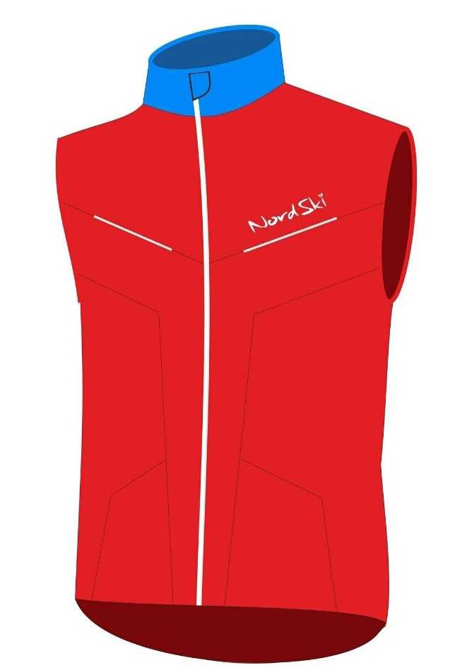 NSM438970 Жилет NordSki National Red