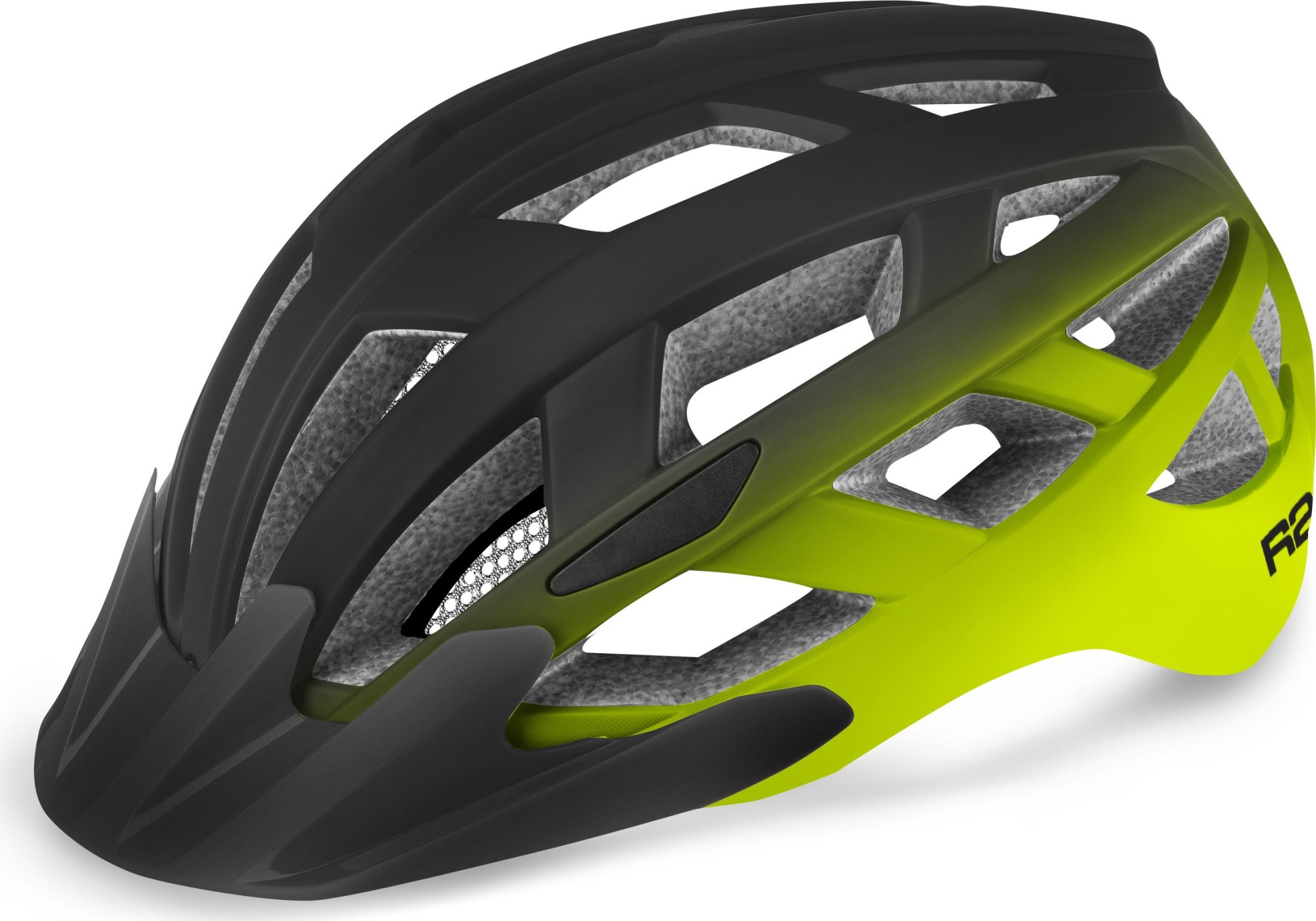 ATH18P Вело. шлем R2 ATH18P LUMEN черн./желт. р.6-L