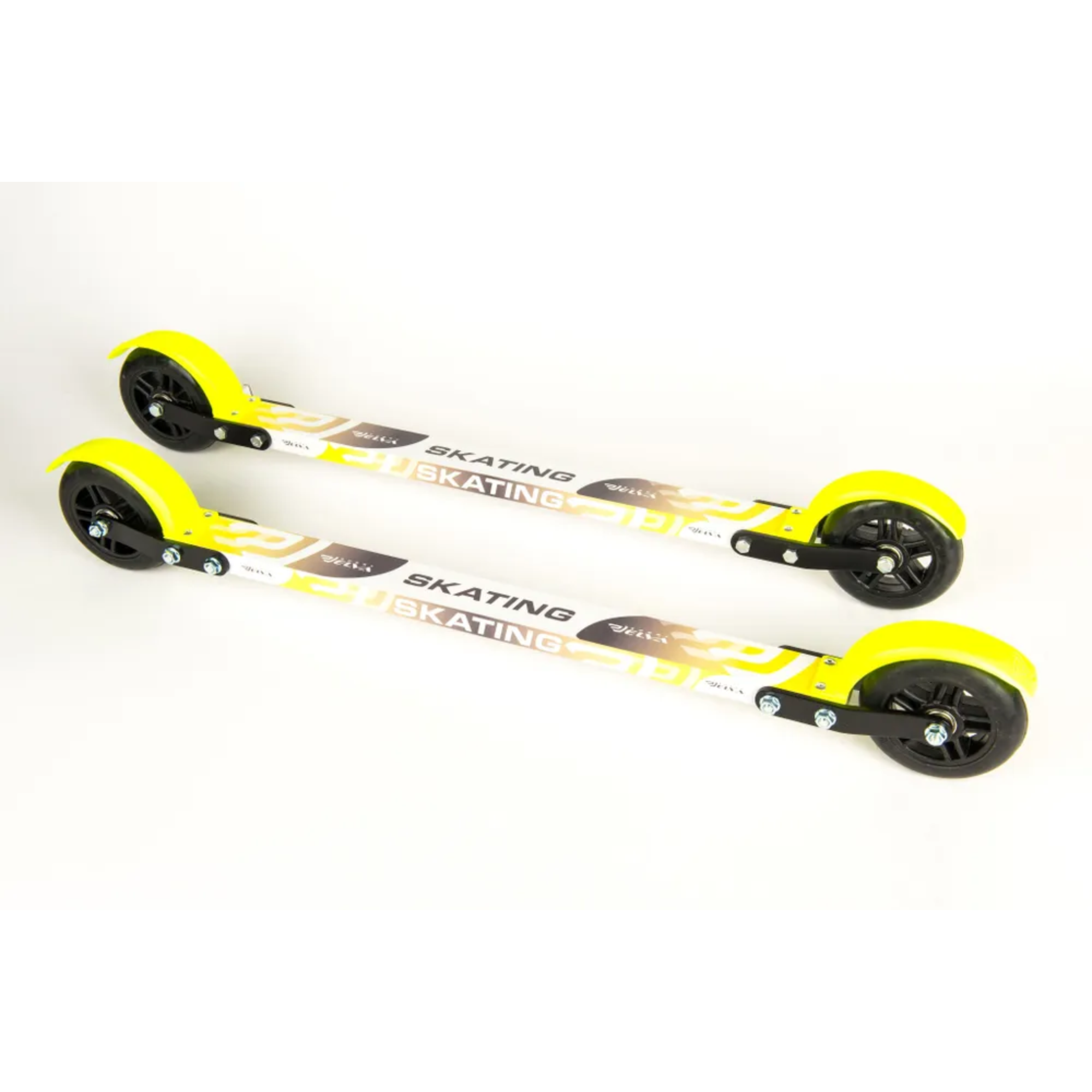 SK100R Лыжероллеры ЭЛЬВА коньковые 100R 100*24 каучук пласт.диск